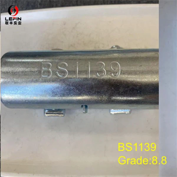China BS1139 En74 Scaffolding Bone Joint Factory price Coupleur de manchon d'échafaudage Acoplador de manguito para andamios 008615122519420 (6)